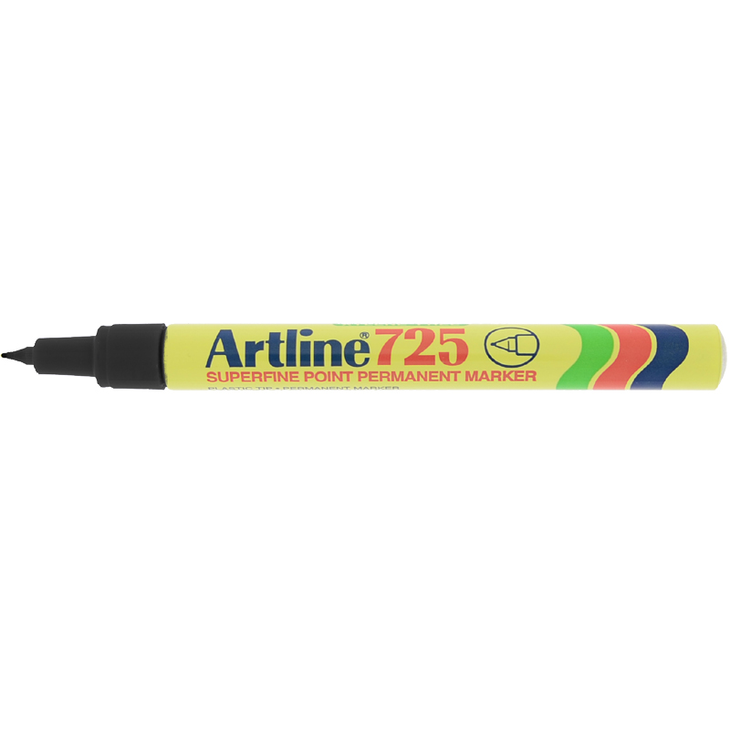 Artline 725 Marker Pen - Black