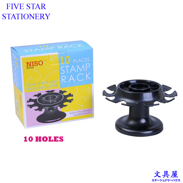 Niso Rubber Stamp Rack (10 Holes)